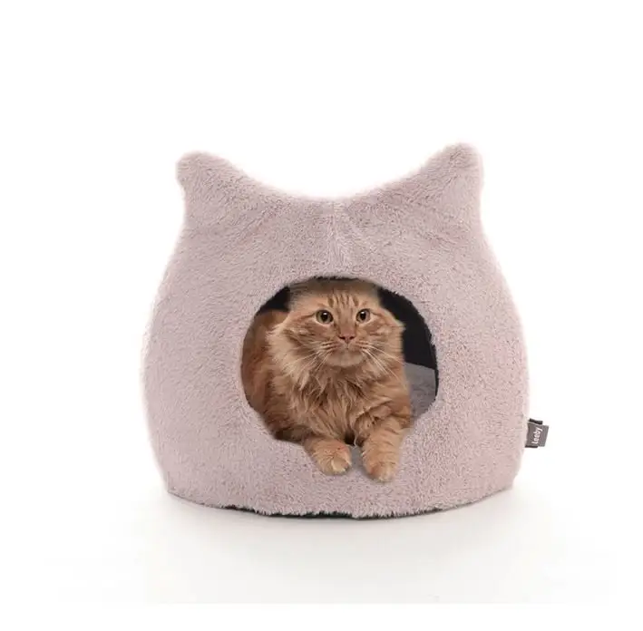 Livraison Express Leeby – Igloo Extra Doux pour Chats – Rose