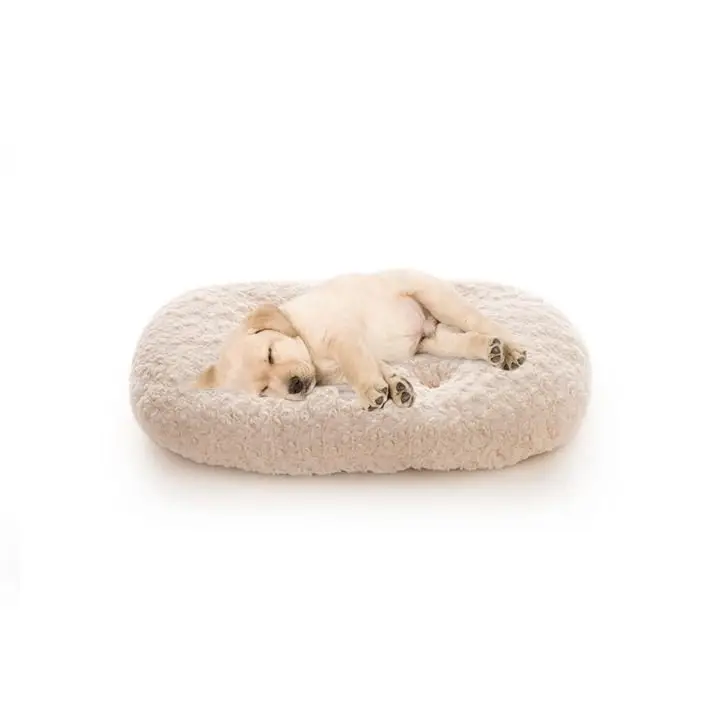 Leeby – Coussin Volutes Beige pour Chiens – S Prix Réduit
