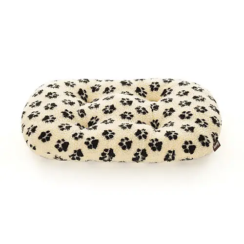Leeby – Coussin Imprim&eacute; Pattes pour Chiens Paiement Sécurisé