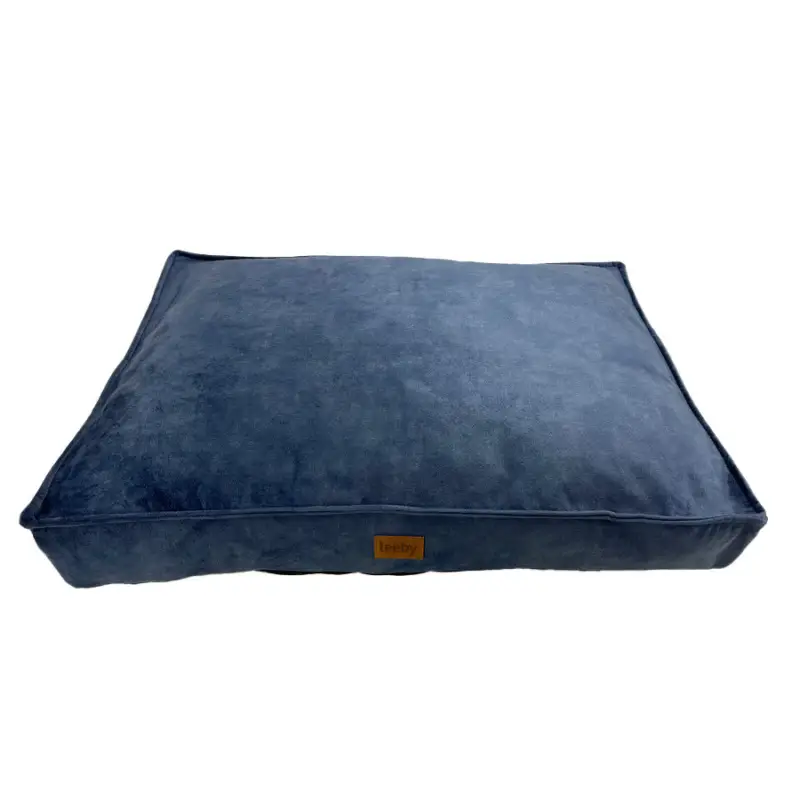 Pas Cher Leeby – Matelas Bleu pour Chiens