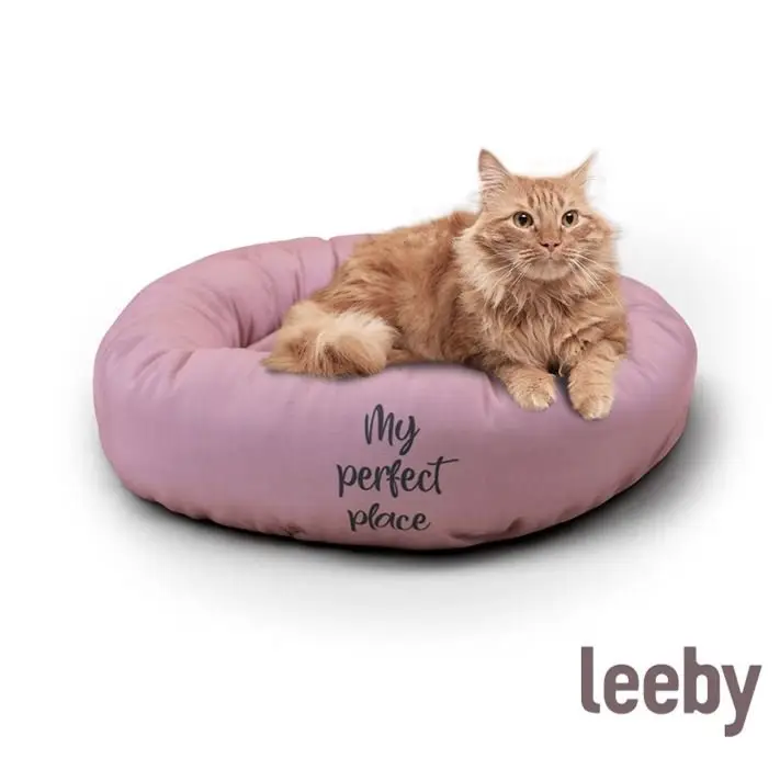 Leeby – Donut My Perfect Place pour Chats – Rose Bon Marché