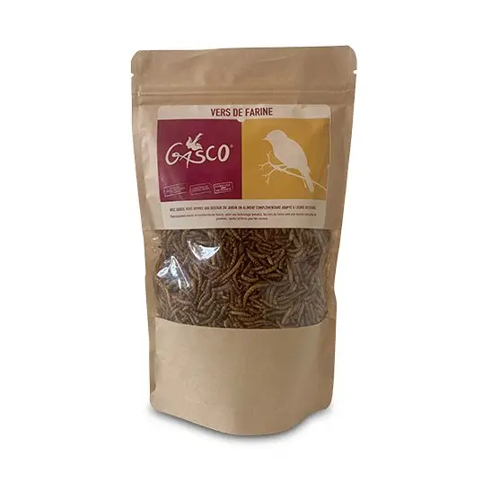 Gasco – VERS DE FARINE OISEAUX – 200gr Commander Maintenant