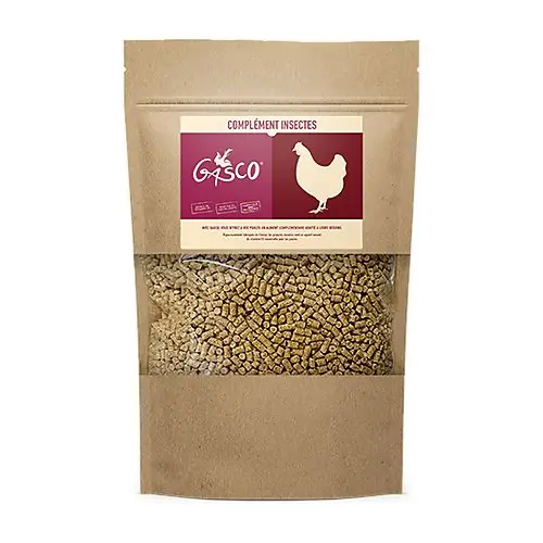 Gasco – Aliment COMPLEMENT INSECTE 1KG Solde