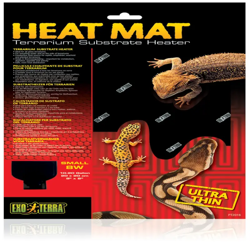 Exo Terra Heat Mat Plaq Chauffante 8W Promotion Saisonnière