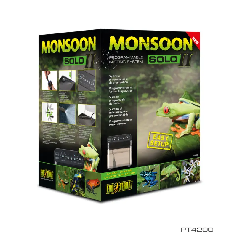 Exo Terra – Monsoon Solo II Dernier Modèle