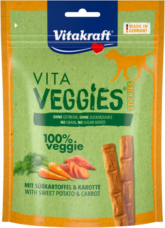 Vitakraft – Friandises Veggies Stick Chien Patate Douce – 80g Retour Gratuit