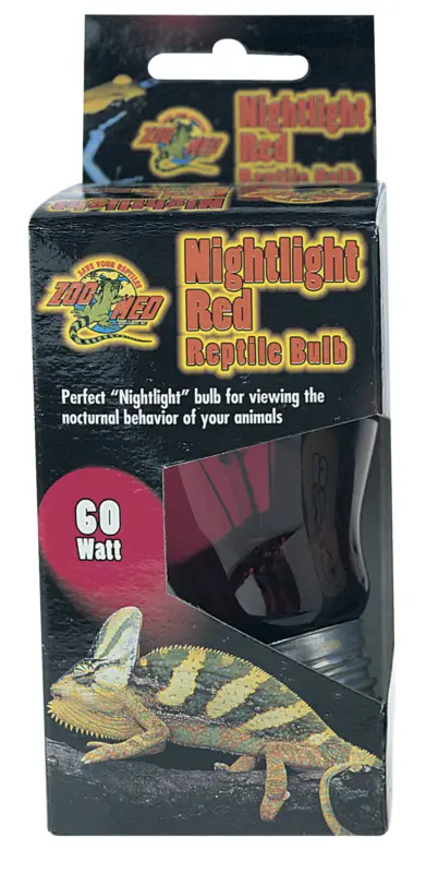 Zoomed – Ampoule chauffante infrarouge nocturne pour terrarium – 60W Nouvel Arrivage