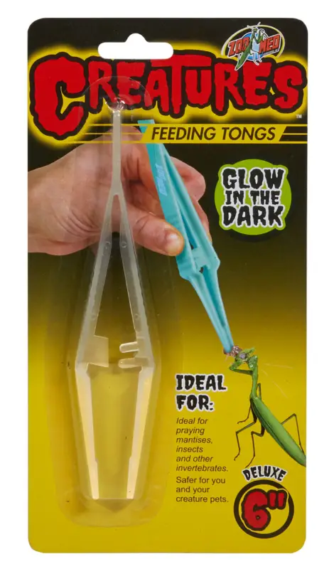 Vente Flash Zoomed – Pince de nourrissage en plastique pour les insectes et invert&eacute;br&eacute;s