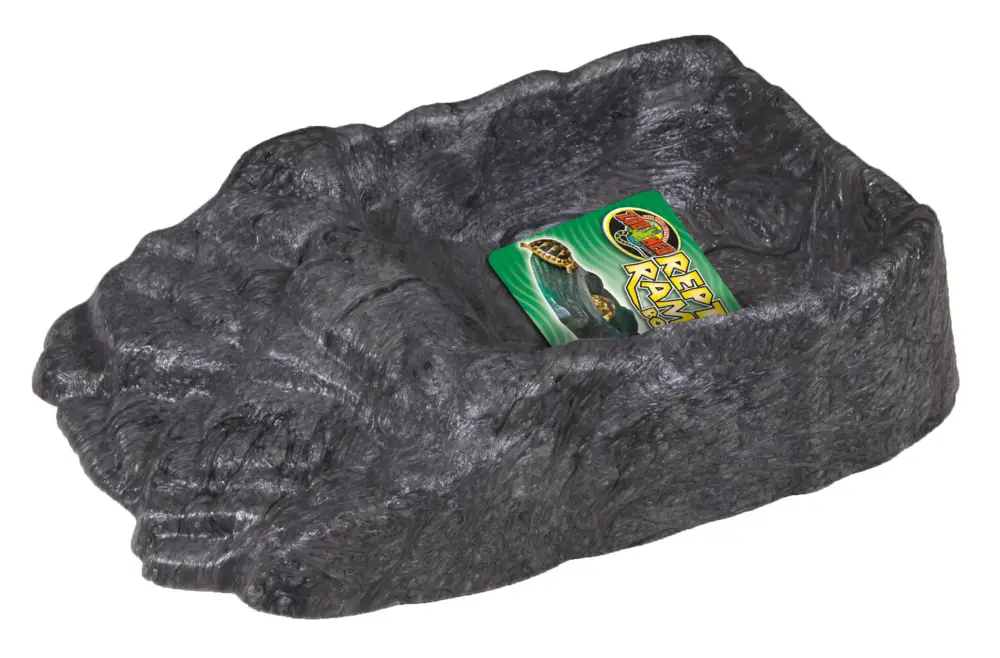 Top Vente Zoomed – Baignoire avec rampes d'acc&egrave;s pour tortues, reptiles – M