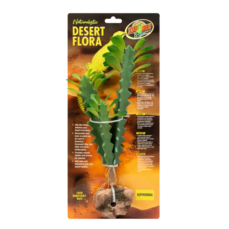 Zoomed – Plante artificielle pour terrarium – Euphorbia Offre Exclusive