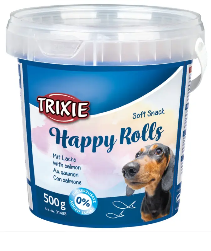 Vente Flash Trixie – Soft Snack Happy Rolls – 500 g