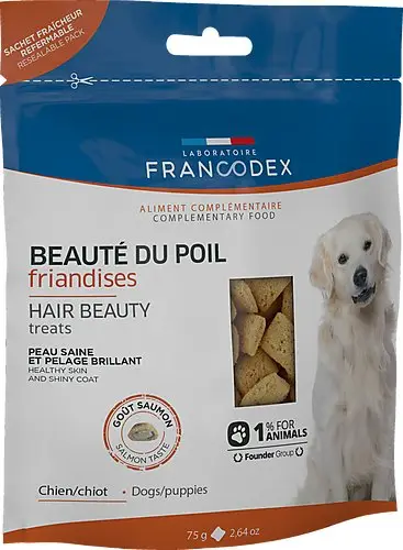 Soldes Francodex – Friandises Beaut&eacute; du Poil pour Chiens – 75g