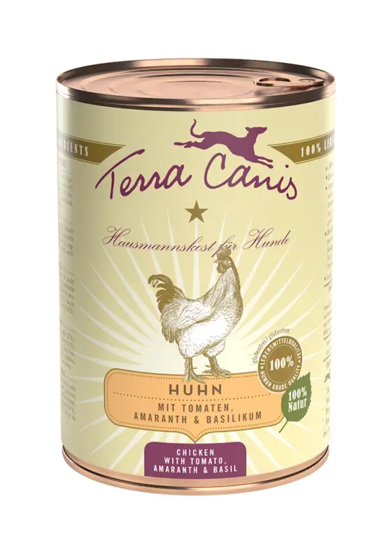 Terra Canis – Aliment Naturel Classic au Poulet pour Chiens – 400g Retour Gratuit