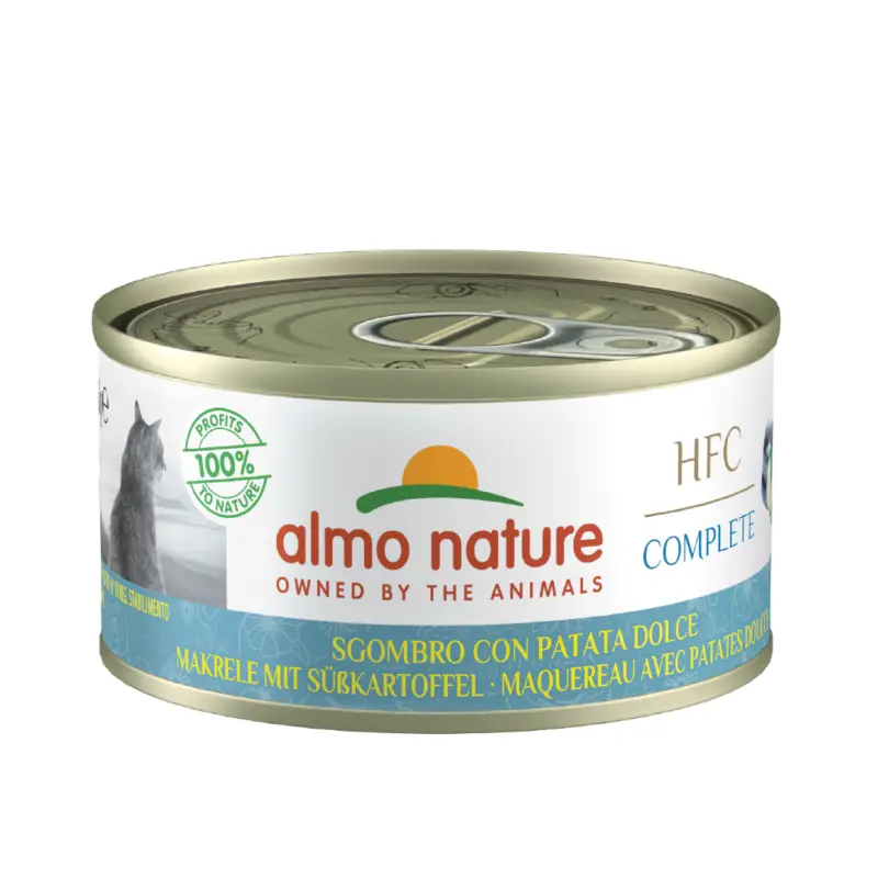 Almo Nature – P&acirc;t&eacute;e Hfc Complete Maquereau Et Pomme De Terre – 70g Commande En Gros