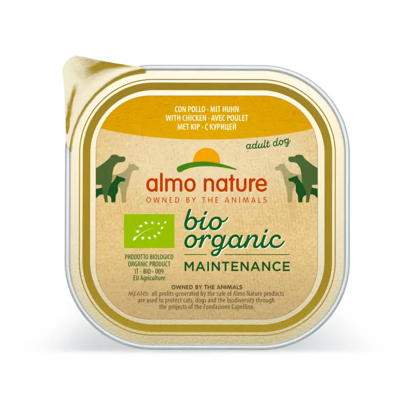 Retour Gratuit Almo Nature – P&acirc;t&eacute;e Bio Organic Poulet