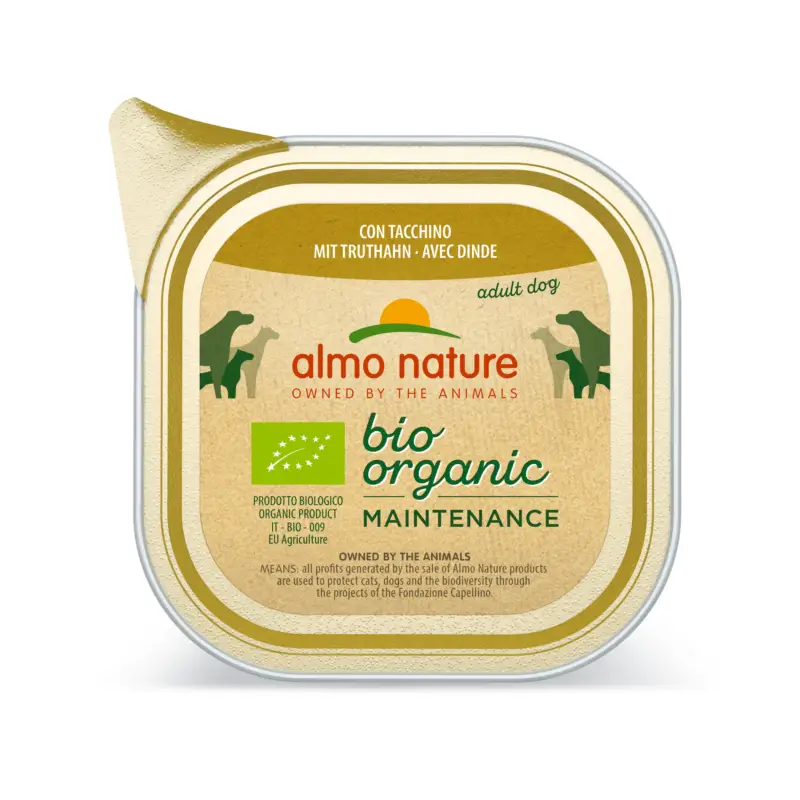 Acheter Direct Almo Nature – P&acirc;t&eacute;e Bio Organic Dinde – 100g