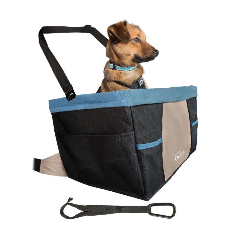 Dernier Modèle Kurgo – Si&egrave;ge Rehausseur « Rover Booster » pour Chiens – Noir