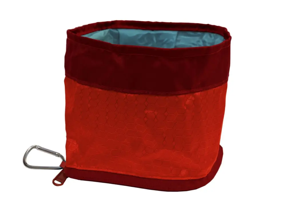 Kurgo – Abreuvoir de Voyage « Zippy » pour Chiens – Rouge Dernière Chance