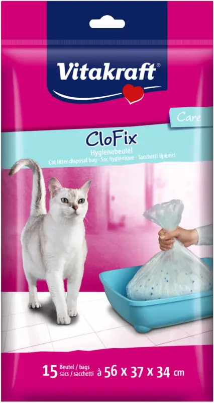 Vitakraft – Sachets pour bac &agrave; liti&egrave;re – 15 Livraison Express