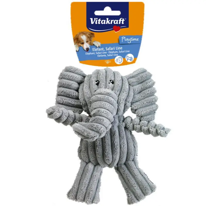 Prix Promo Vitakraft – Jouet – FY elephant peluche chien