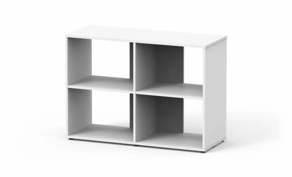 Aquatlantis – Meuble Prestige 100 Standard -Blanc Nouveauté