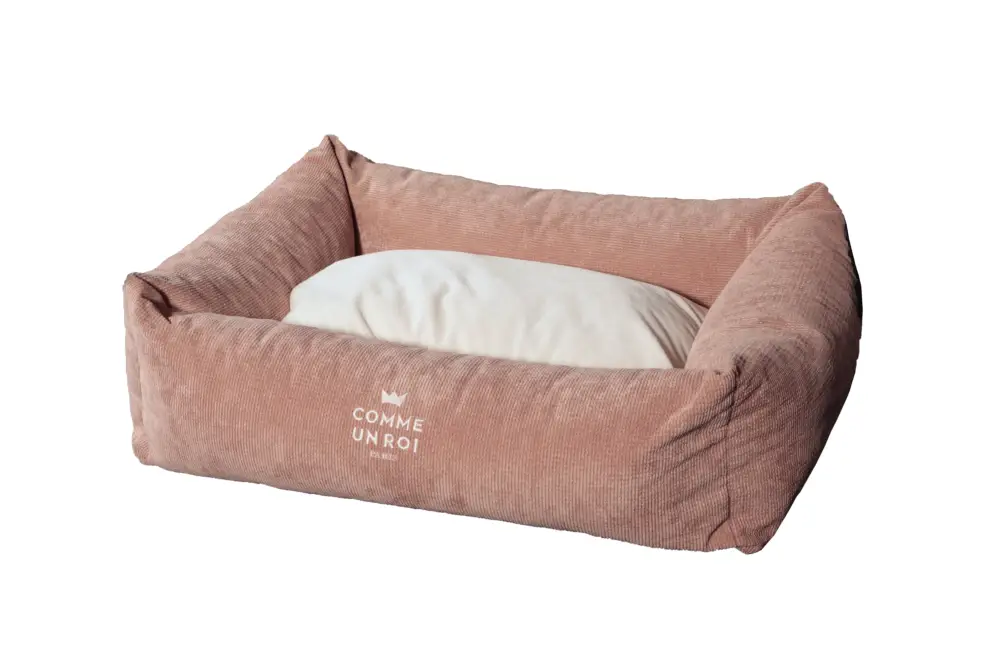 Comme Un Roi – Panier Douillet Caresse Rose pour Chien et Chat Affaire À Saisir