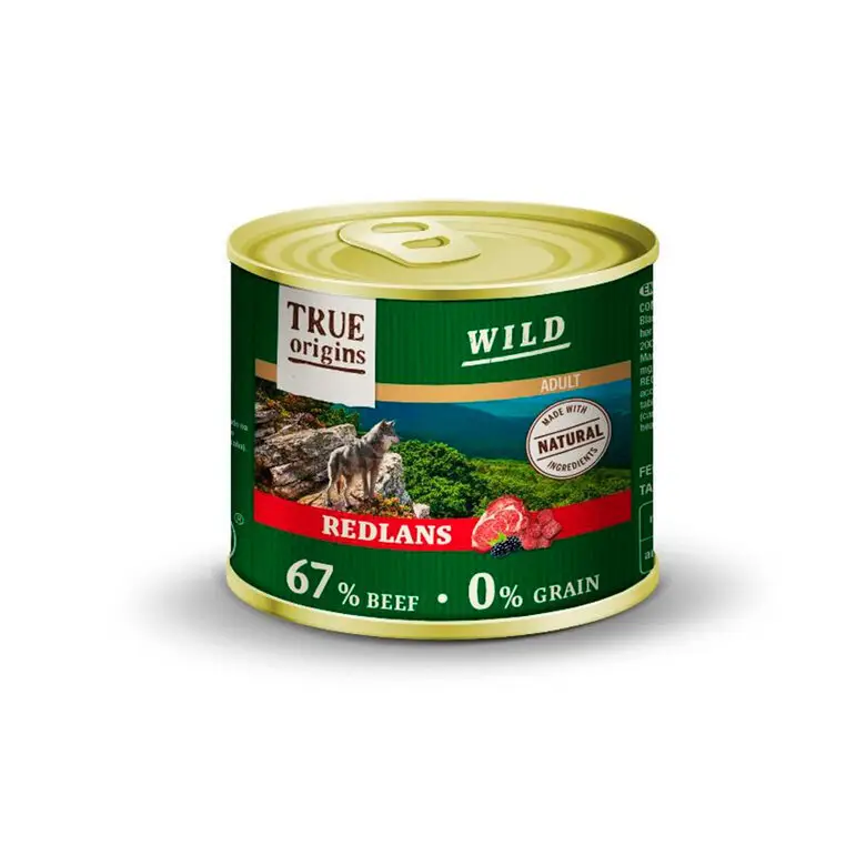 Acheter En Ligne True Origins Wild – P&acirc;t&eacute;e au B&oelig;uf pour Chiens Adultes – 200g