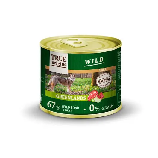 True Origins Wild – P&acirc;t&eacute;e au Sanglier pour Chiens Adultes – 200G Top Vente