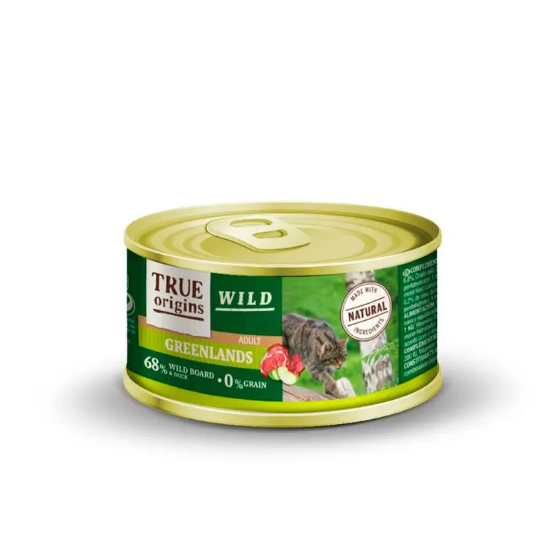 True Origins Wild – P&acirc;t&eacute;e au Sanglier pour Chats Adultes – 100G Nouveauté