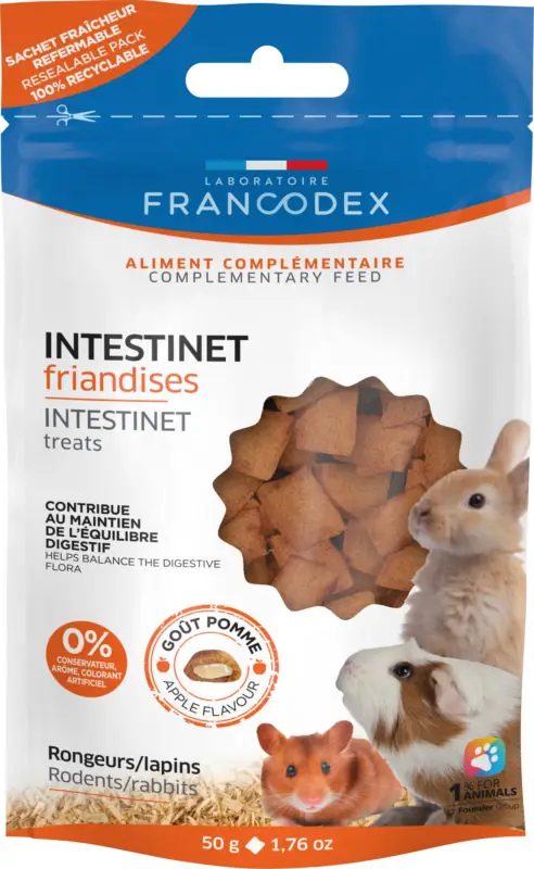 Francodex – Friandises Intestinet pour Rongeurs – 50g Meilleure Vente