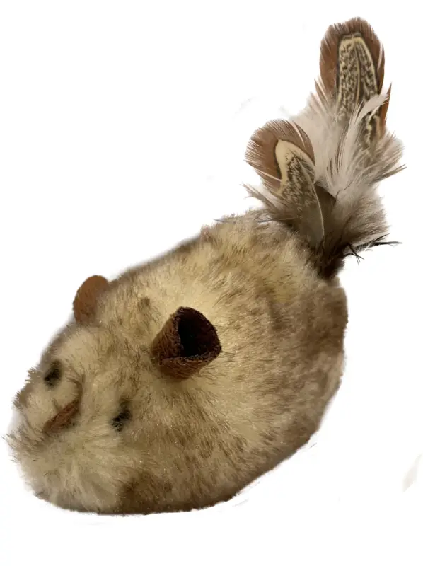 Croci – Jouet Mouse Grincer Plumes pour Chats – 8cm Promotion