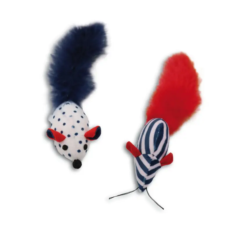 Bon Marché Croci – Jouet Souris avec Plume pour Chats