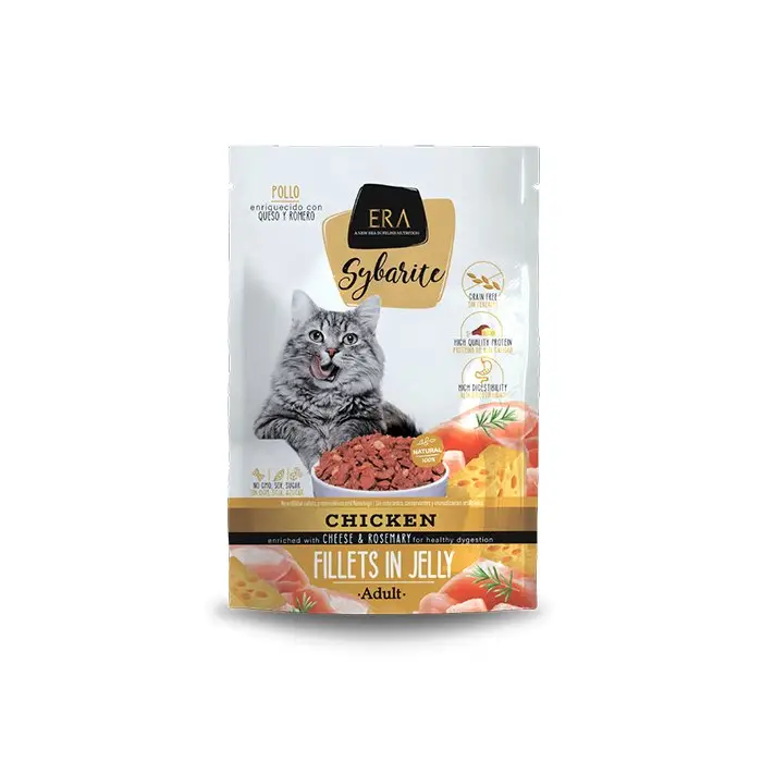 Commander Maintenant Era – P&acirc;t&eacute;e Sybarite Poulet Fromage et Romarin pour Chats -85g
