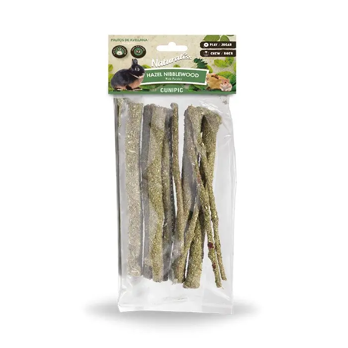 Cunipic - Bois de Noisetier Naturaliss au Persil - 50g Usine Directe
