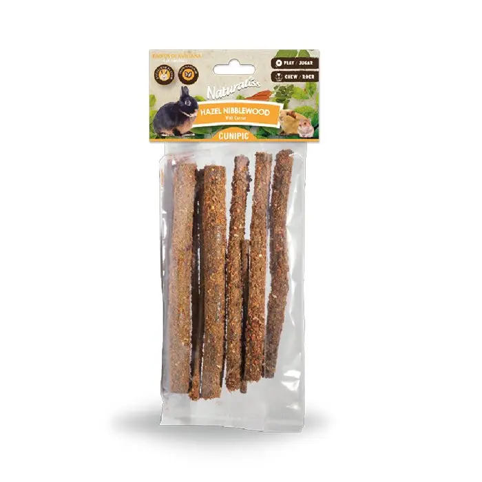 Cunipic – Bois de Noisetier avec Carotte Naturaliss – 50g Promotion