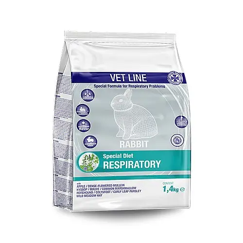 Cunipic - Aliment Vet Line Respiratory pour Lapins - 1.4kg Certifié