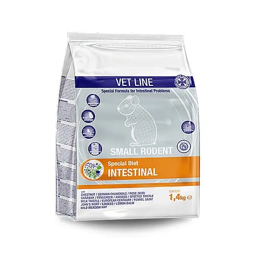 Réduction Cunipic - Aliment Vet Line Intestinal pour Petits Rongeurs - 1.4 kg