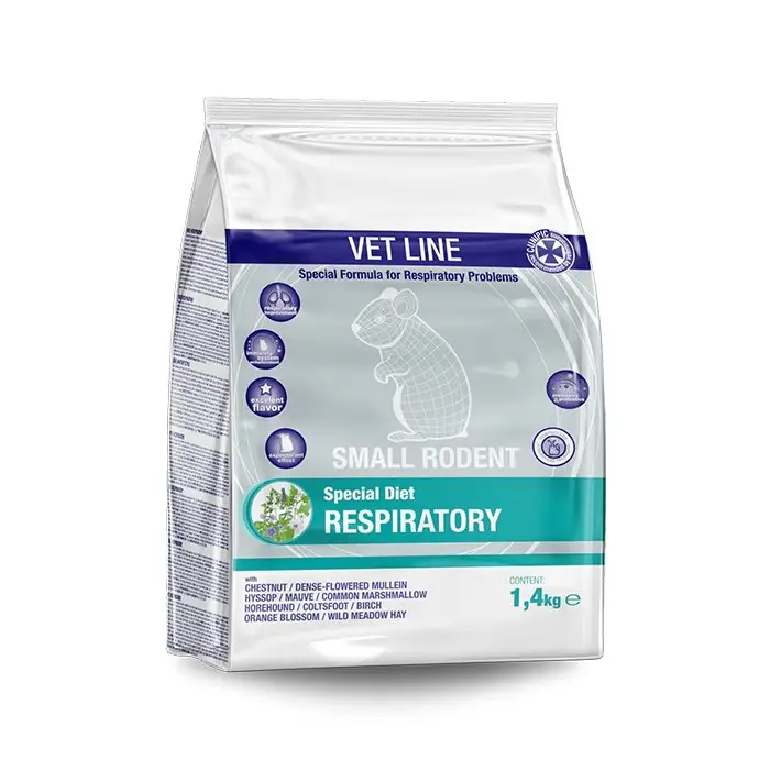 Quantité Limitée Cunipic – Vet Line Respiratory pour Petits Rongeurs – 1.4kg