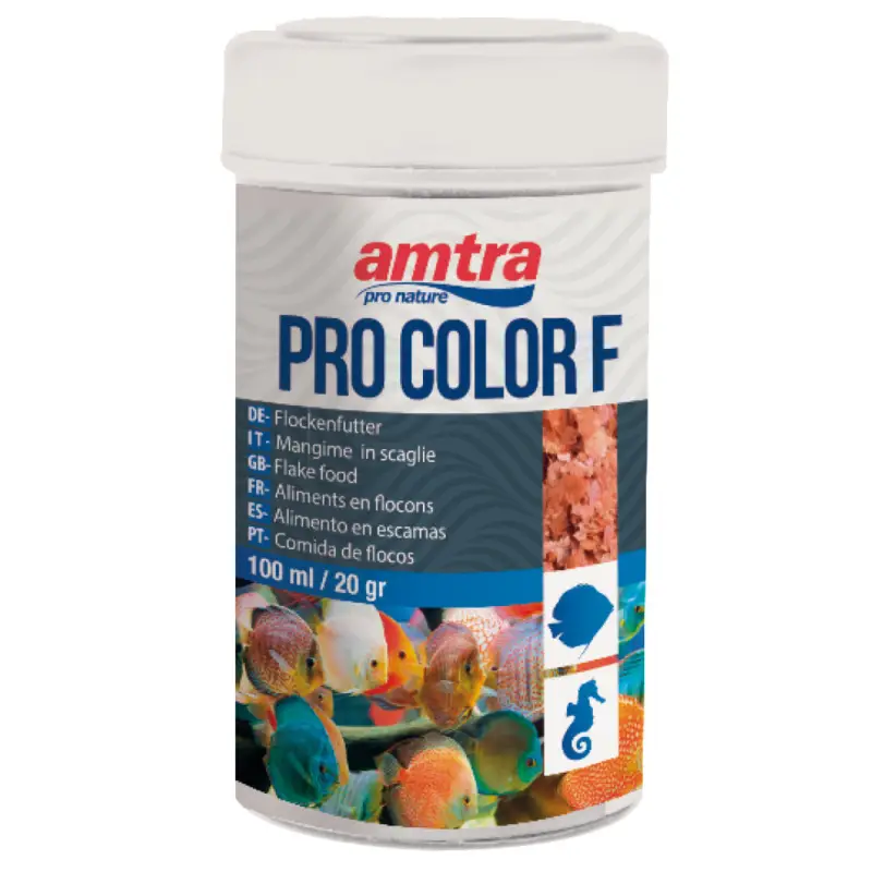 Offre Limitée Amtra – Aliment Pro Color Flake pour Poissons
