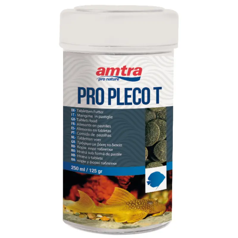 Quantité Limitée Amtra – Aliment Pro Pleco Tabs pour Poissons