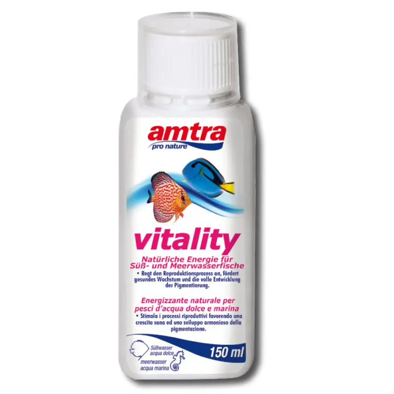 Pas Cher Amtra – Aliment Vitality pour Poissons d'Ornement – 150ml