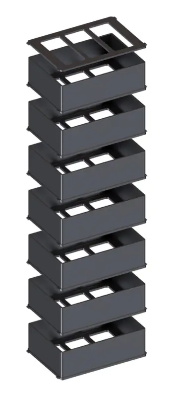 Aquatlantis – Kit de 7 Gobelets Modulaires B-BOX – L Authentique
