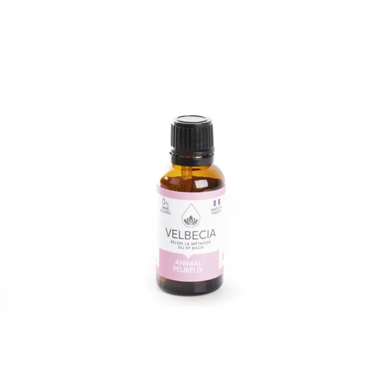 Velbecia – Fleur de Bach Peur pour Chiens et Chats – 30ml Acheter En Ligne
