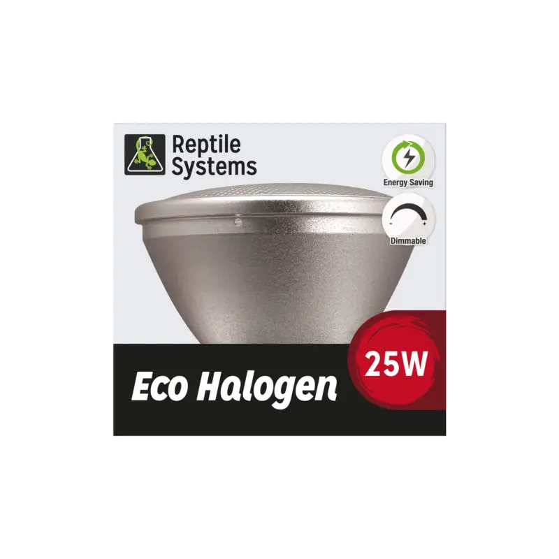 Reptile Systems – Lampe Chauffante Infrarouge Eco Halogen pour Terrarium – 25W/220V Produit De Marque