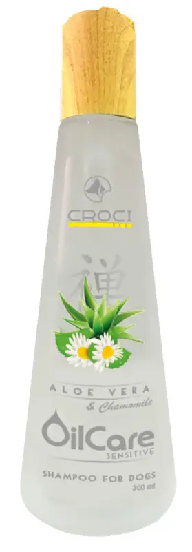 Croci - Shampoing Oilcare Aloe Vera Sensible pour Chiens - 300ml Expédié Aujourd'hui