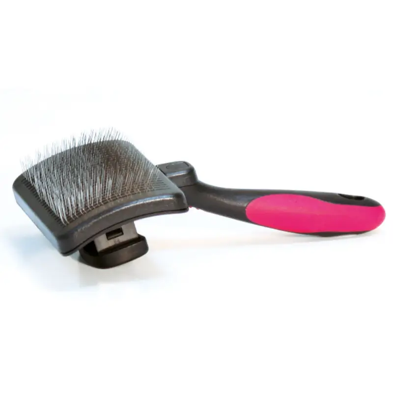 Croci – Brosse Carder Vanity Autonettoyante pour Chiens – M Dernière Chance