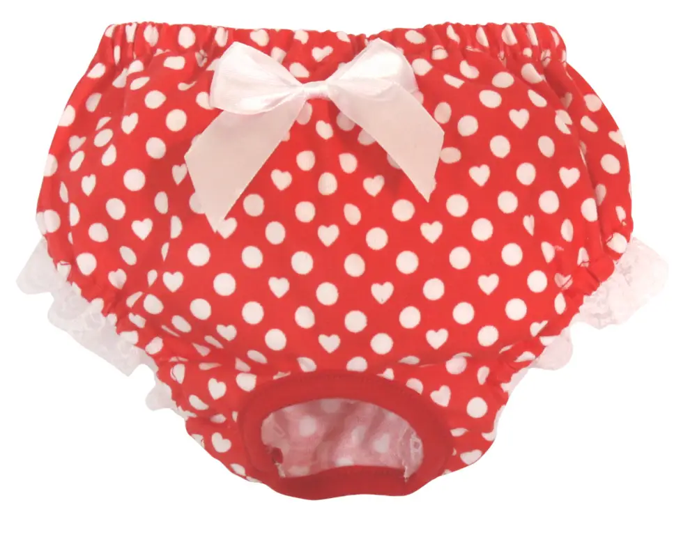 Certifié Croci – Culotte Hyg&eacute;niques Pois XS pour Chiens – 20/25cm