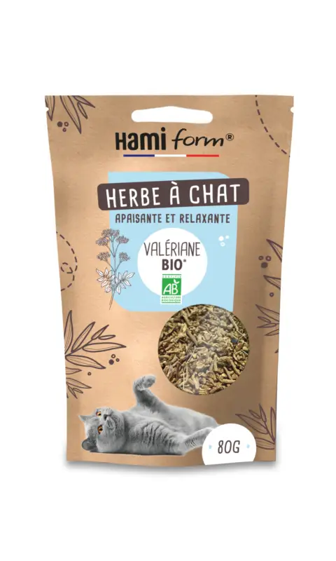Expédition Rapide Hamiform - Herbe à Chat Valériane Bio - 80g