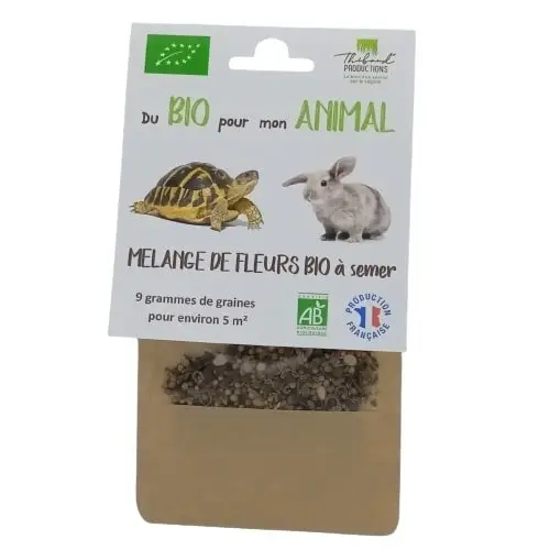 Offre Exclusive Thibaud – M&eacute;lange de Fleurs BIO &agrave; Semer – 9g