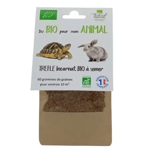 Prix Réduit Thibaud - Trèfle Incarnat BIO à Semer - 60g